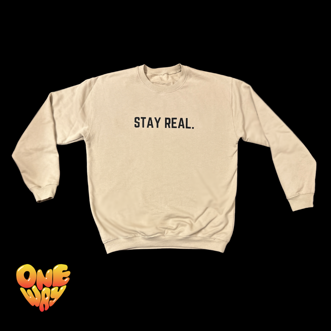 STAY REAL Sweater