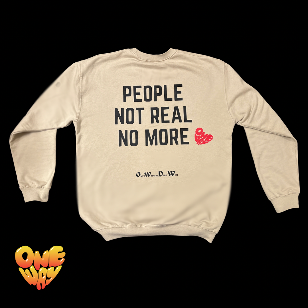 STAY REAL Sweater